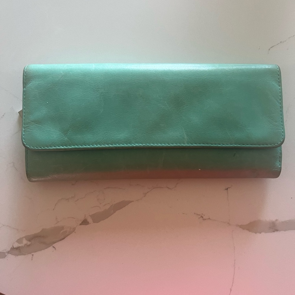 HOBO turquoise wallet